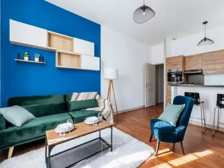 Aménagement d'un appartement destiné à la location à Lyon Croix-Rousse par MH DECO