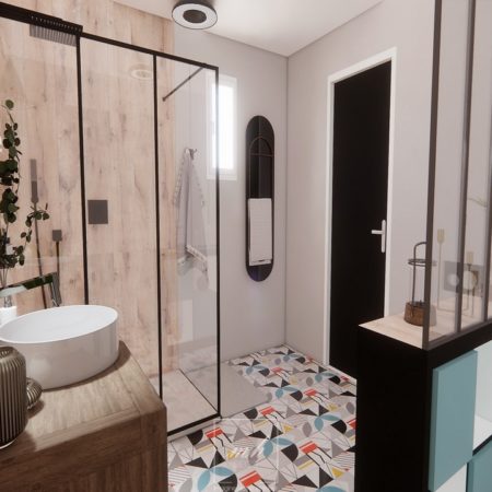 Rénovation de salle de bains à Toulon par MH DECO