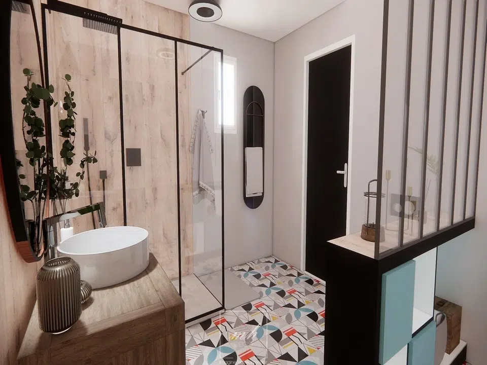 Rénovation de salle de bains à Toulon par MH DECO
