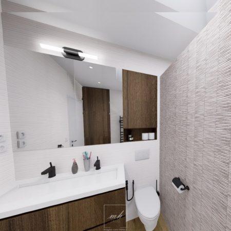 Rénovation d'une salle de bains à Noisy-le-Grand par MH DECO