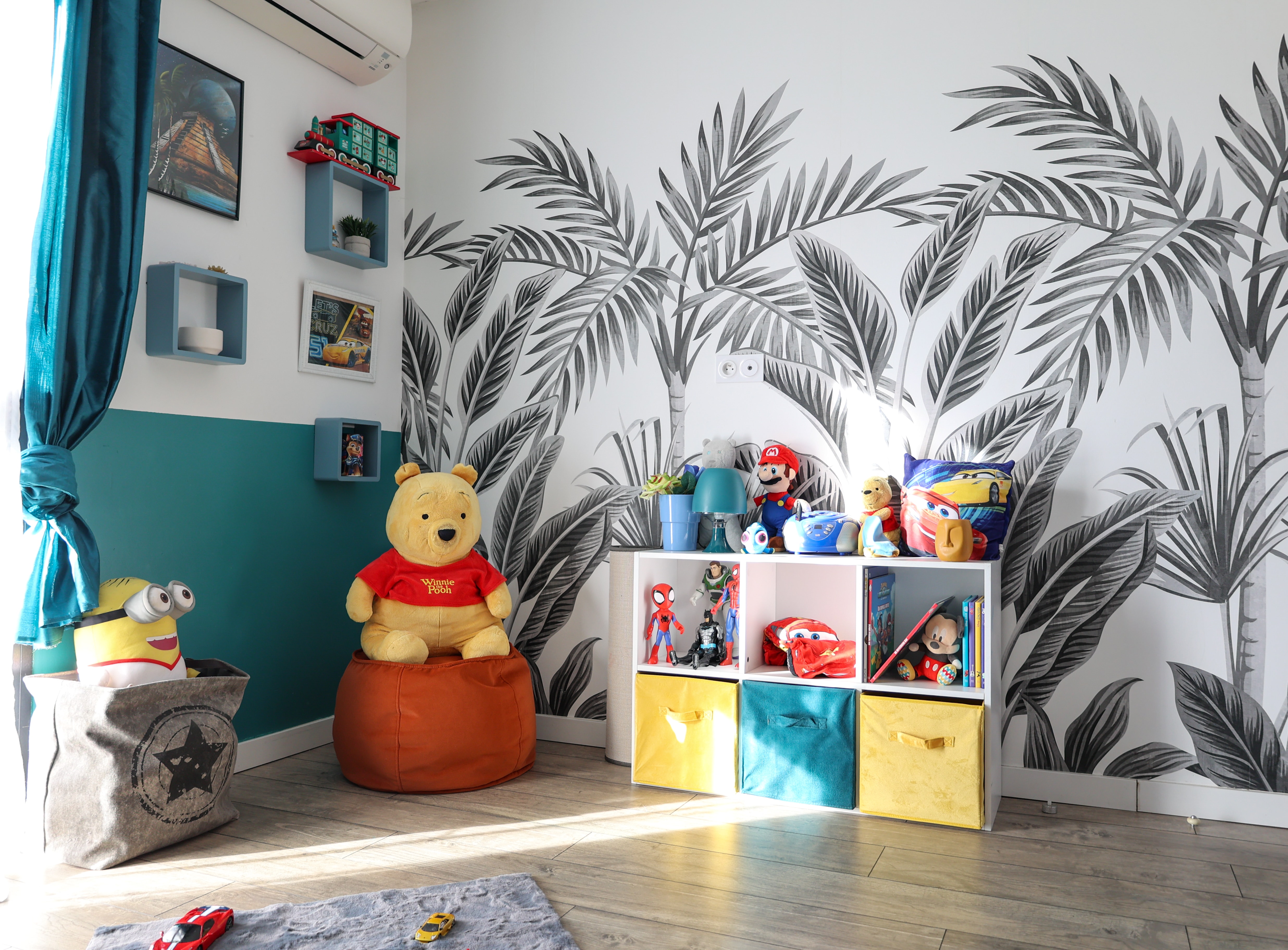 Remise en état d'une chambre enfant au sein d'une maison située à Lucciana pensé par MH DECO