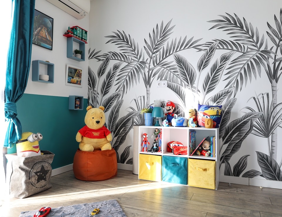 Aménagement d'une chambre d'enfant à Lucciana par MH DECO